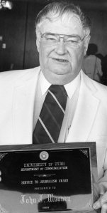 John Mooney, the 1983 winner of the Bert McGrane Award.